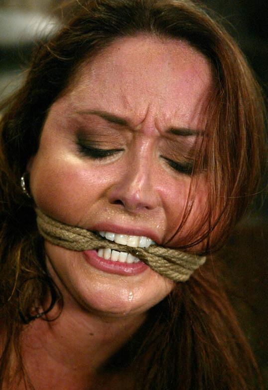 15P Hot Busty Perverted Nipple Bondage Tied And Ball Gagged