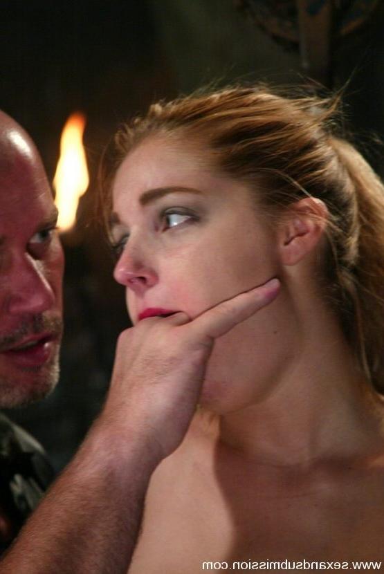 15P Hollie Stevens in latex bound hard and having sex in dungeon