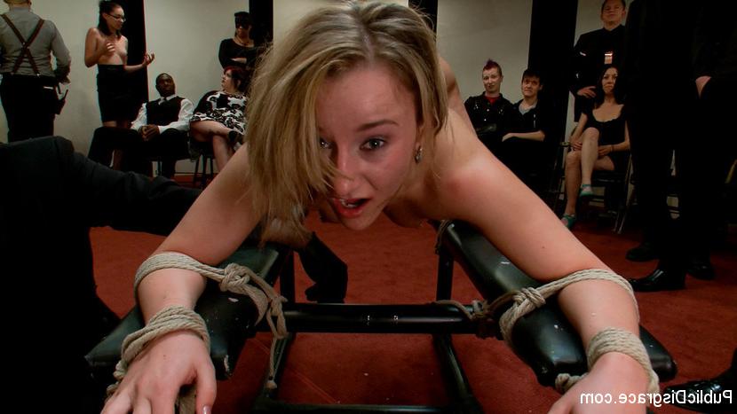 15P 20 year old Jessie Cox is bound in tape, face fucked, and gang banged