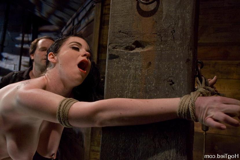 15P Sybil Hawthorne expertly bound with rope