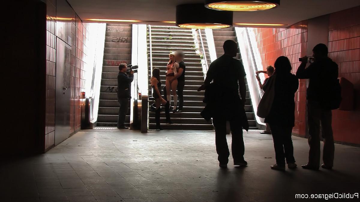 24P Babe gets disgraced, dominated, bounded and fucked in public for everyone to tou