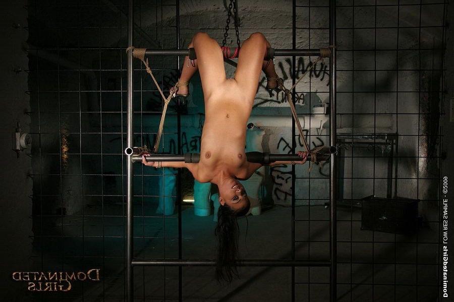 16P Submissive babe tied up for sex