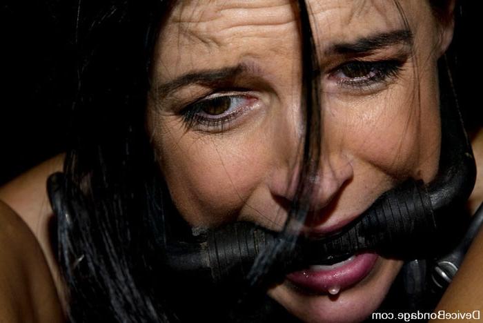 15P Innocent slave India Summer bound in a straight jacket