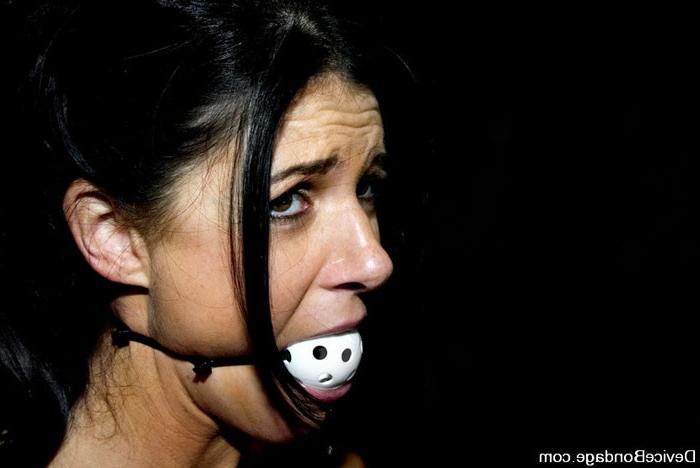 15P Innocent slave India Summer bound in a straight jacket