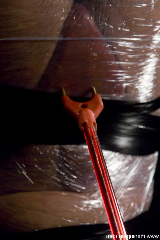 15P Claire Adams double fists rubbermen s ass