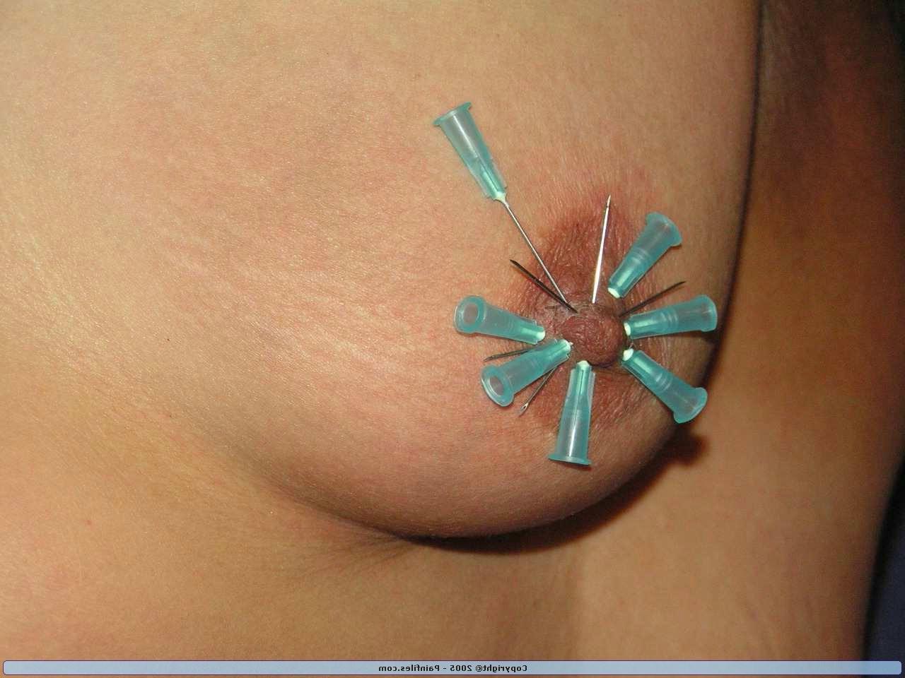 16P Slavegirls extreme breast torments and needle pain