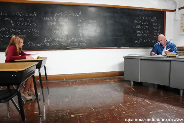 15P Student is given a lesson in submission by teacher