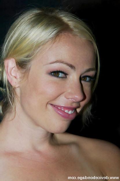 15P Blonde submissive bound gagged and clamped