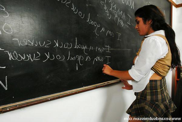 15P Student earns an A from her kinky professor