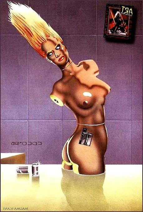 15P strong women in extreme bondage art