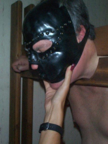16P Sadistic femdoms tag team hapless submissive