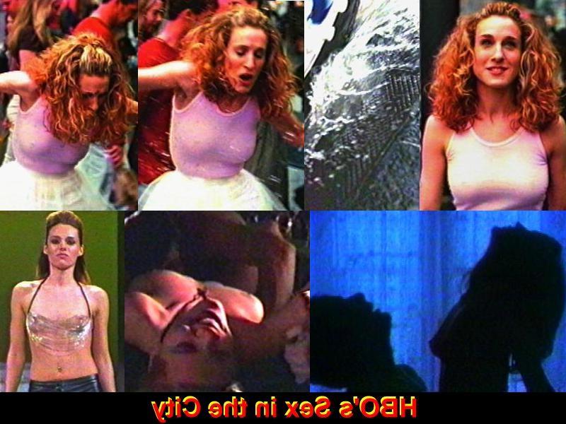 15P Sex in the City star Sarah Jessica Parker see thru shots