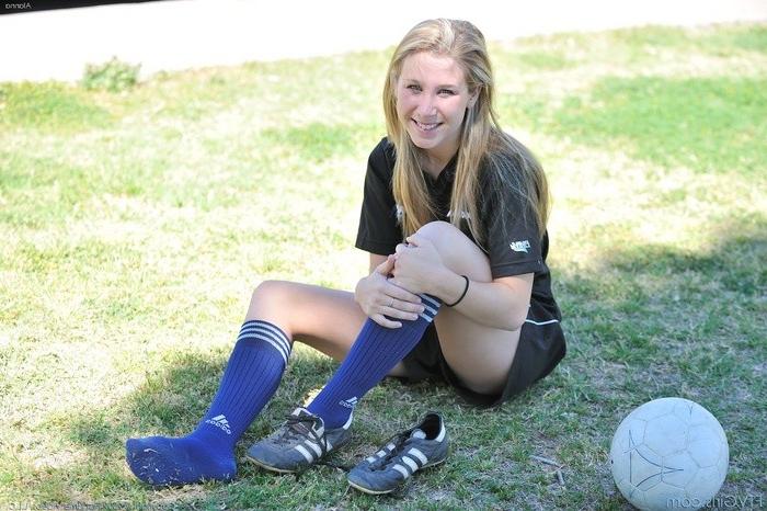 15P Sexy Young Soccer Player