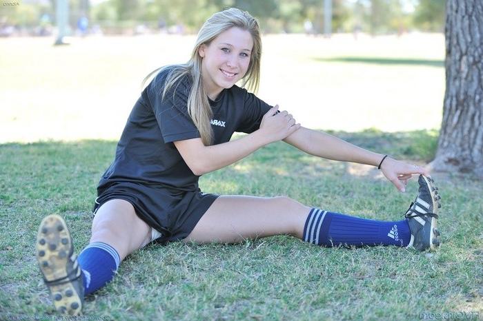 15P Sexy Young Soccer Player