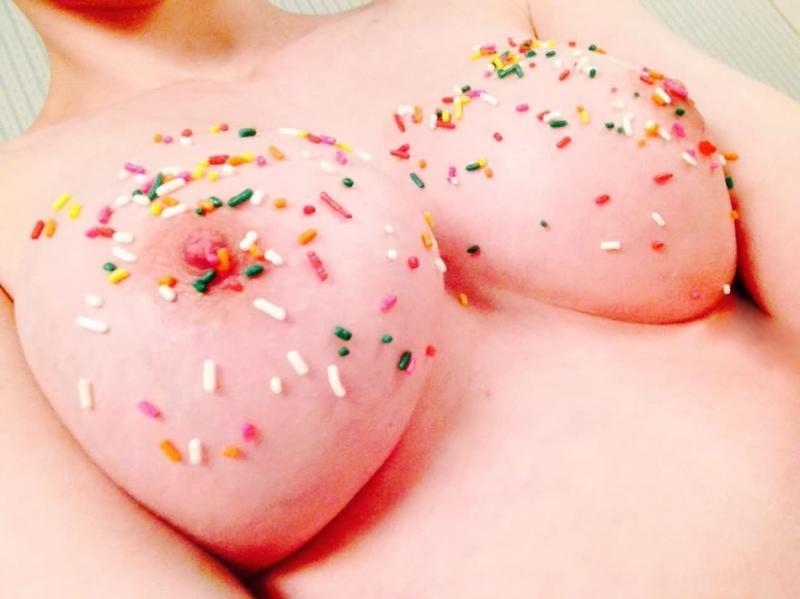 10P Sexy ass petite teen flashes her big round tits