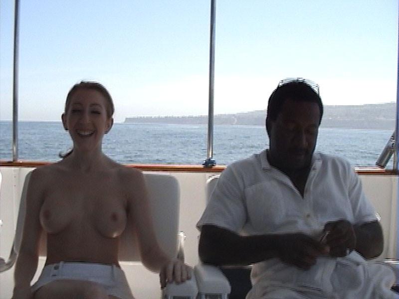 20P but well worth the show she put on.,Horny blonde chick amazed by two black huge 