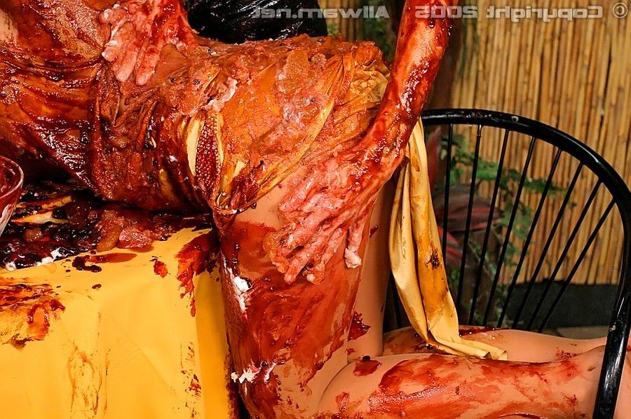 15P Lesbian babes getting covered in messy chocolate sundaes