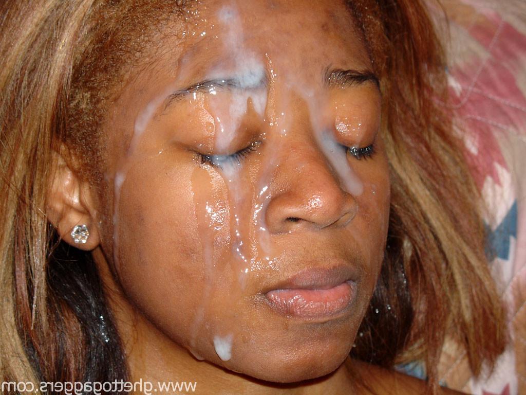 15P Stacy is showered with white cream after a perfect