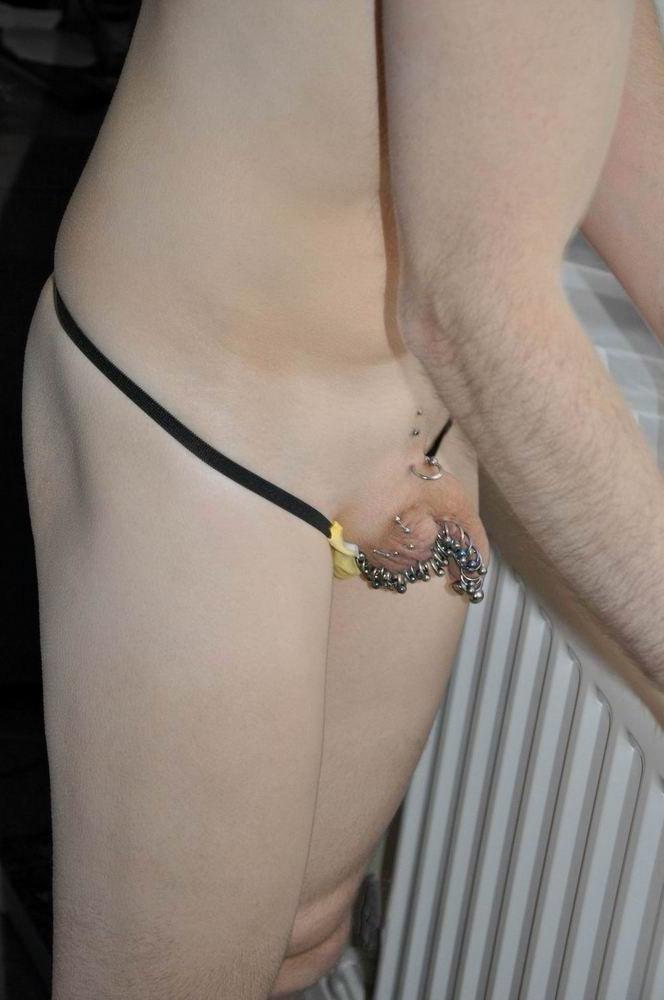 20P extremely pierced cocks and balls