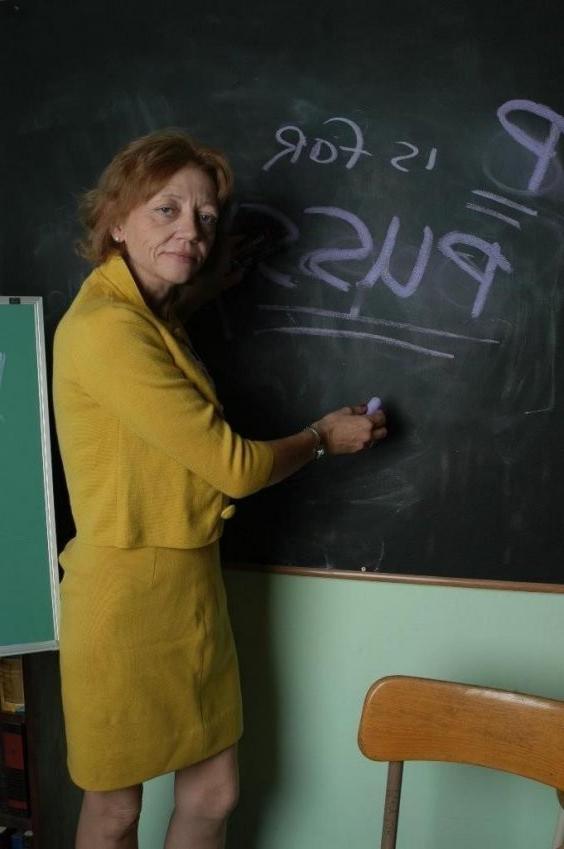 16P Old horny school teacher gets down and dirty after classes
