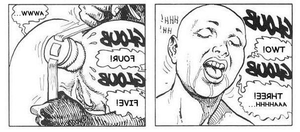 16P giant anal dildo comic