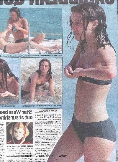 15P Star Wars Princess Leia aka Natalie Portman topless