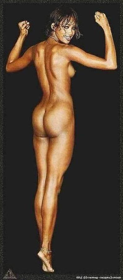 15P supermodel Naomi Campbell full frontal nudes