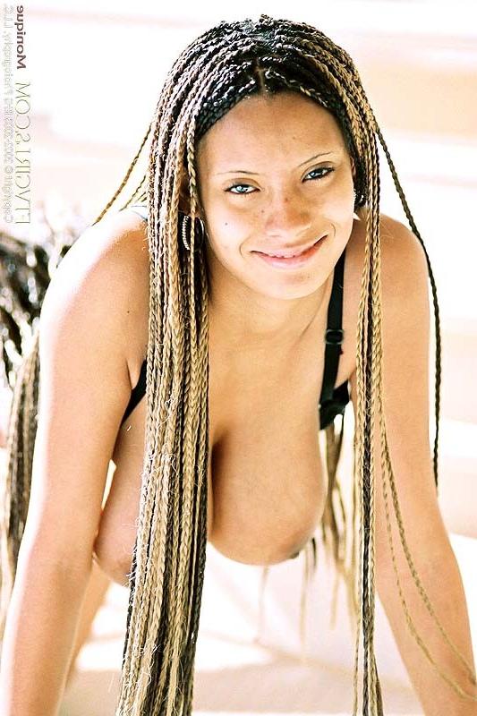 15P Ebony desire with bountiful melons