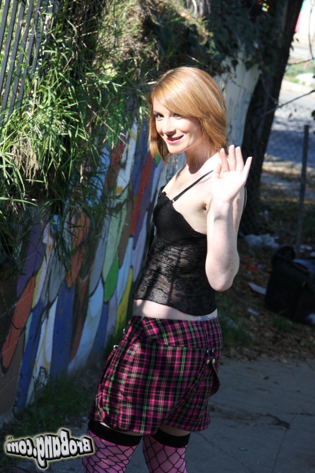 15P Allison Wyte makes blowjob and fucked hard