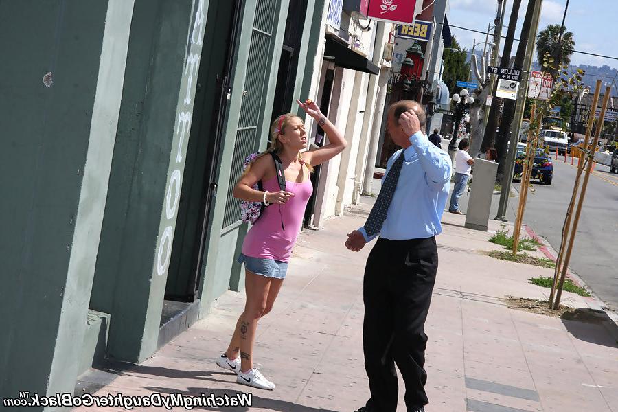 18P Aubrey Dey gets hammered in front of her Dad