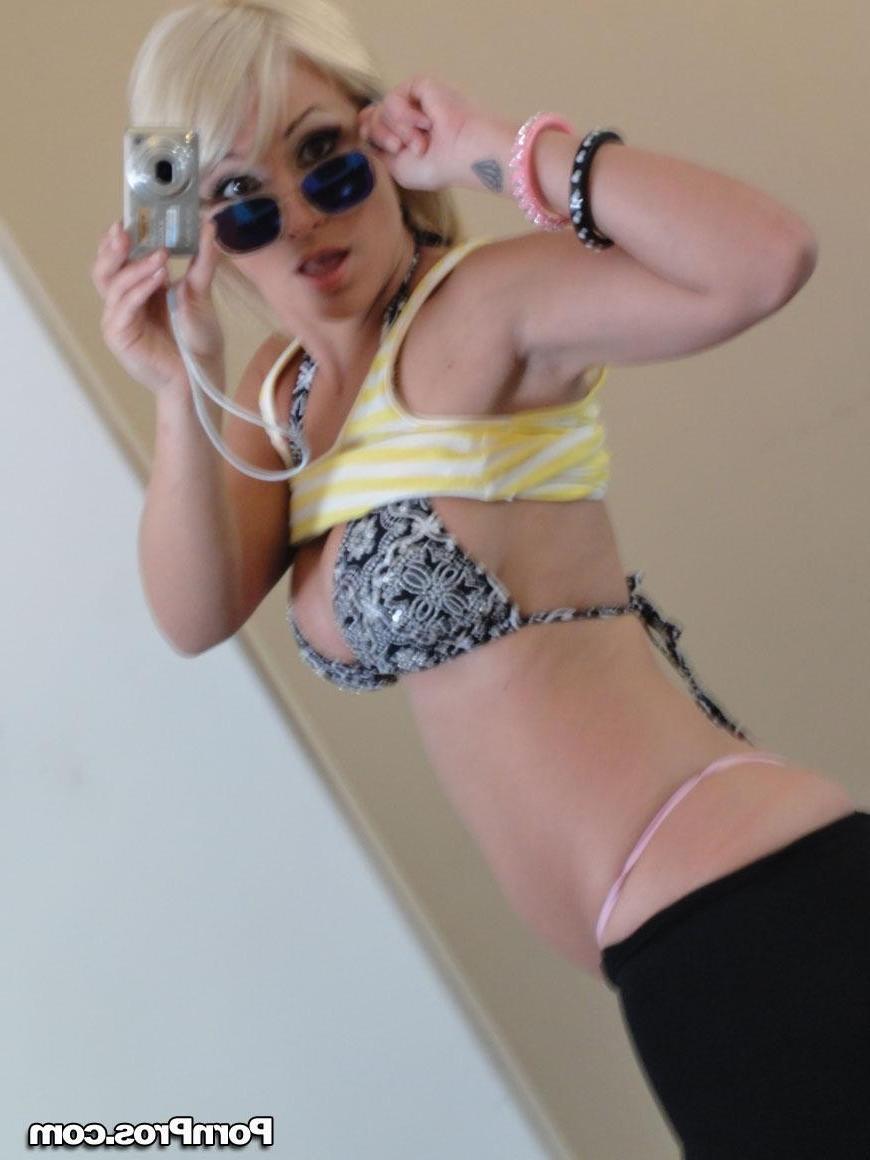 18P Lexi Swallow takes some pics and fucks