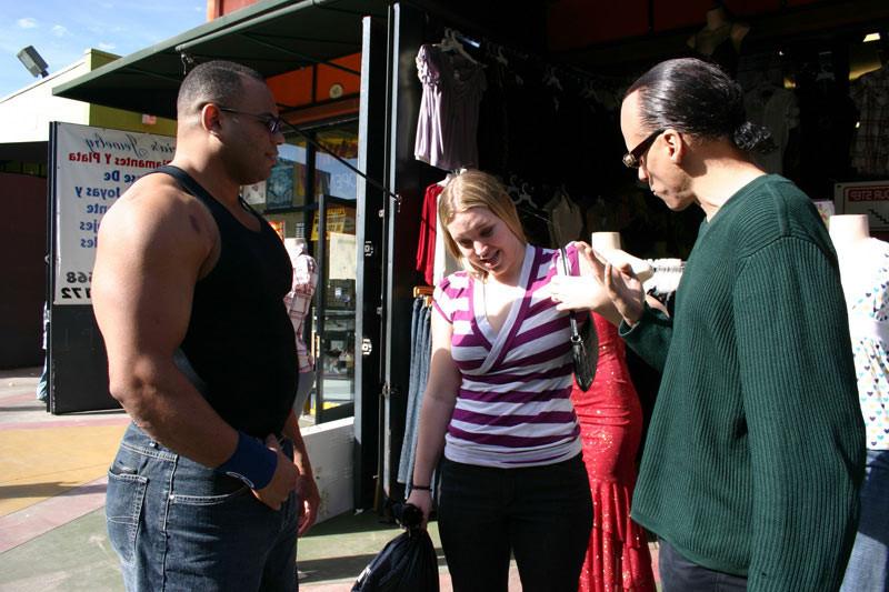 16P Fat blonde babe hard gangbanged to a interracial group
