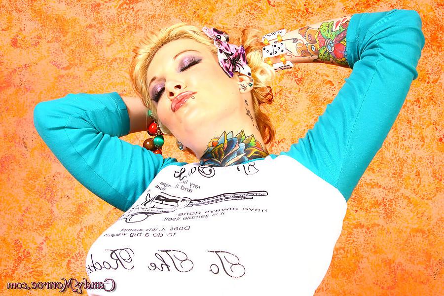 20P hottest blonde cuckold queen Candy Monroe banging a black stud