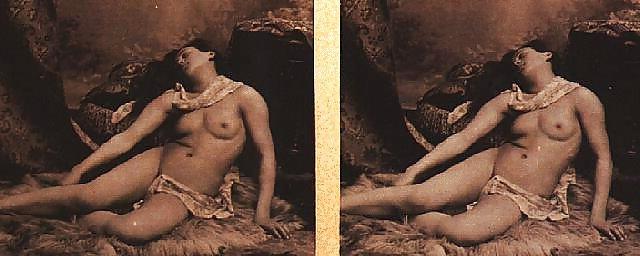 25P Vintage Stereoscopic nudes