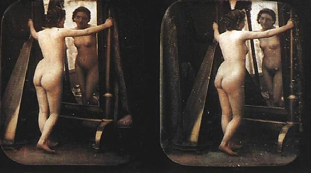 25P Vintage Stereoscopic nudes