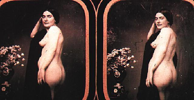 25P Vintage Stereoscopic nudes