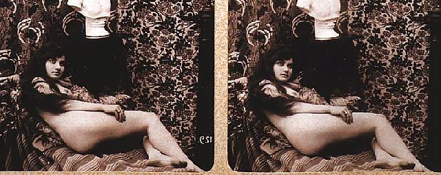 25P Vintage Stereoscopic nudes