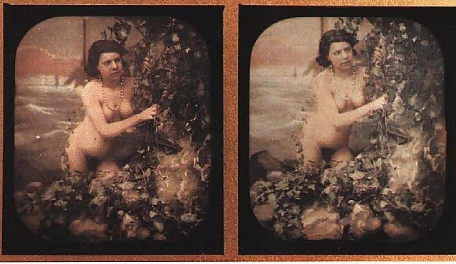 25P Vintage Stereoscopic nudes