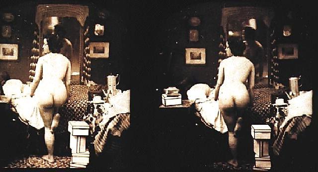 25P Vintage Stereoscopic nudes