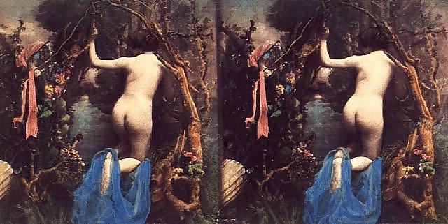 25P Vintage Stereoscopic nudes