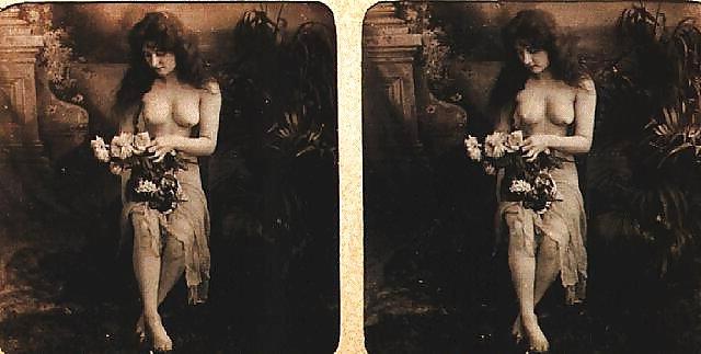 25P Vintage Stereoscopic nudes