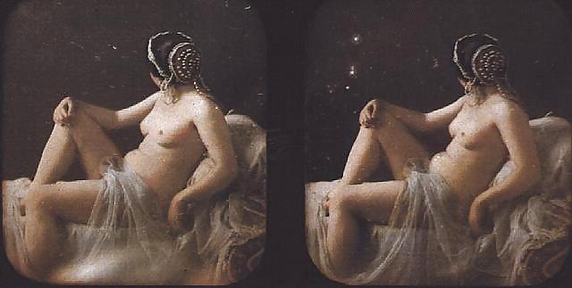 25P Vintage Stereoscopic nudes