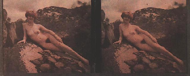 25P Vintage Stereoscopic nudes