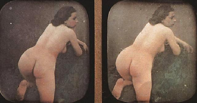 25P Vintage Stereoscopic nudes