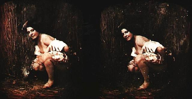 25P Vintage Stereoscopic nudes