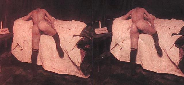 25P Vintage Stereoscopic nudes