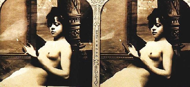 25P Vintage Stereoscopic nudes