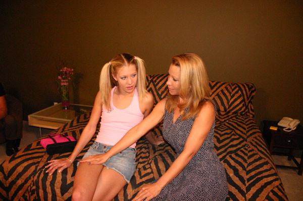 16P Young innocent blonde teen &amp;amp; blonde amateur FFM hardcore sex