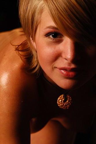 24P Blonde European naked dancer
