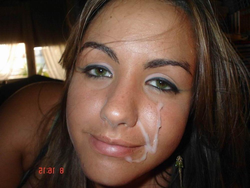 4P Messy cum covered amateur faces 
